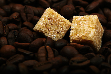 Image showing Coffee beans background