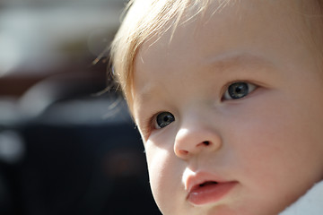 Image showing Blonde little boy