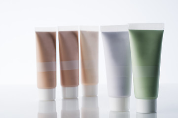 Image showing Cosmetic tubes