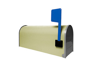 Image showing Mailbox isolated on white