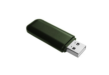 Image showing Flash drive. On a white background.