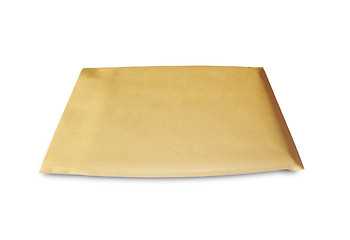 Image showing Parcel envelope  isolated on white