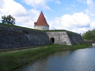 Image showing wall and tower