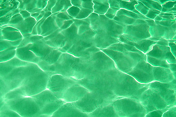 Image showing Background of rippled pattern of clean water