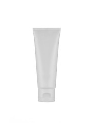 Image showing Cream tube isolated on white