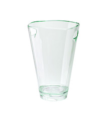 Image showing Empty glass isolated