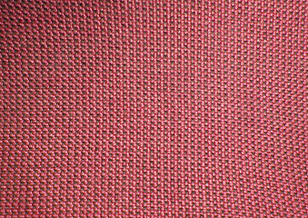 Image showing Red fabric texture