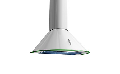 Image showing Kitchen hood on white background