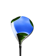 Image showing Golf stick isolated on white