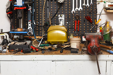 Image showing Workshop equipment