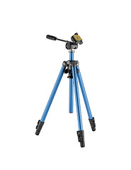 Image showing Camera stand tripod isolated on white background