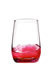 Image showing cocktail splash isolated on a white background