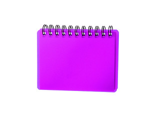 Image showing Purpule color Cover Note Book