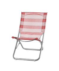 Image showing Camp chair isolated on white background