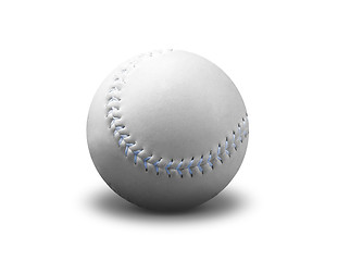 Image showing Baseball ball isolated on white