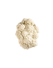 Image showing Cauliflower isolated on white