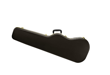 Image showing Guitar case isolated on white