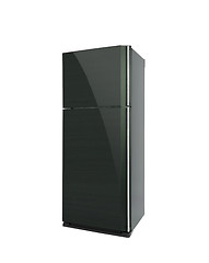 Image showing Refrigirator. On a white background.