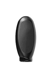 Image showing Black shampoo bottle