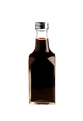 Image showing Soy sauce bottle isolated on white