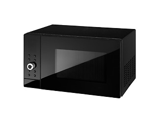 Image showing Microwave oven. On a white background.