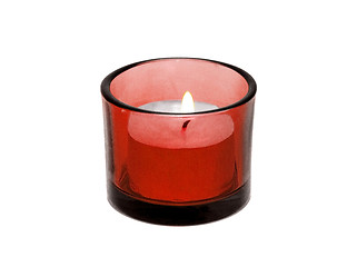 Image showing Candle isolated on white