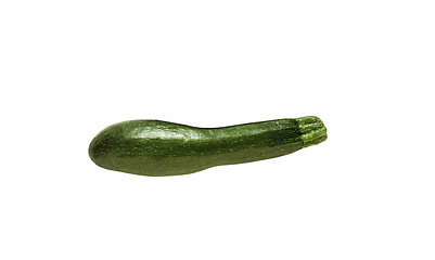 Image showing courgette isolated on white
