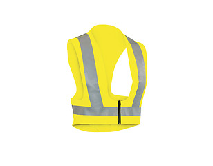 Image showing Safety vest isolated