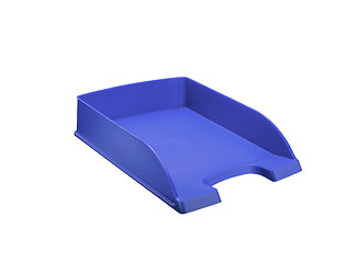 Image showing Office papper tray. On a white background.