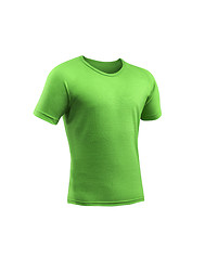 Image showing Green t-shirt isolated on white background