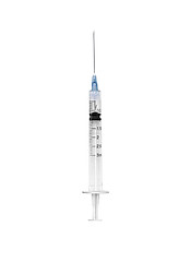 Image showing Syringe isolated on white