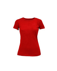 Image showing Female t-shirt isolated on white background