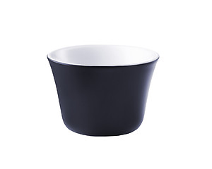 Image showing Dark blue pot isolated on white