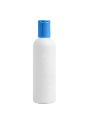 Image showing White plastic bottle