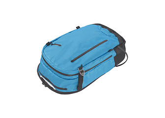 Image showing Big baggage bag. On a white background.