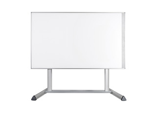 Image showing Whiteboard isolated on white