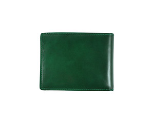 Image showing green wallet on a white background