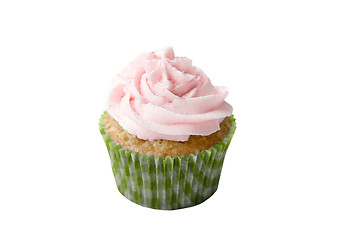 Image showing Cupcake with frosting