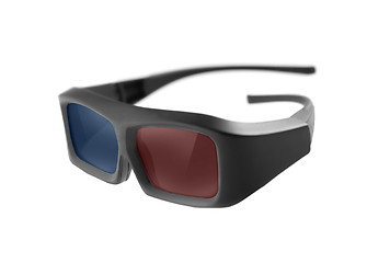 Image showing 3D glasses isolated on white background