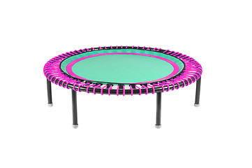 Image showing trampoline isolated