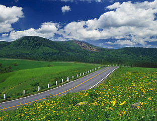 Image showing Country road