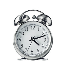 Image showing Alarm clock, isolated on the white background