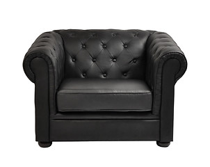 Image showing expensive leather arm chair