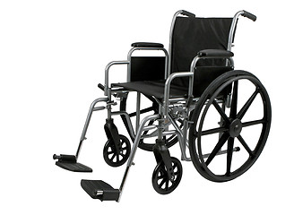 Image showing wheelchair isolated on white background