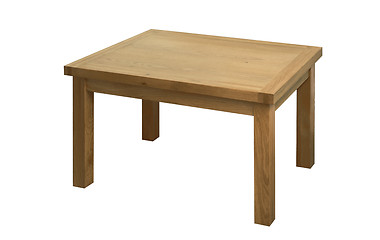 Image showing wooden table
