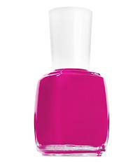 Image showing pink nail polish