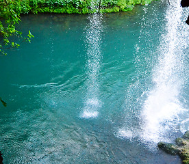 Image showing waterfalls in Antalya