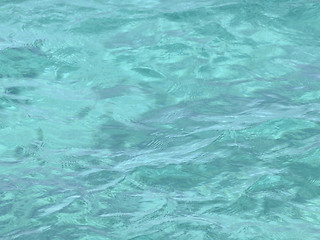 Image showing Blue water background