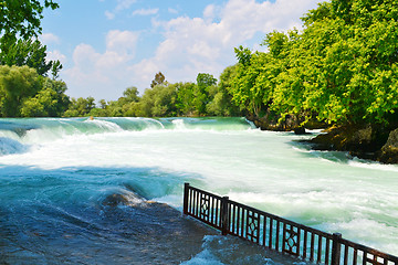 Image showing Spring waterfall in Turkey