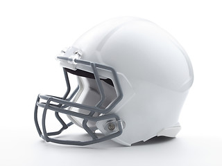 Image showing Football Helmet with clipping path